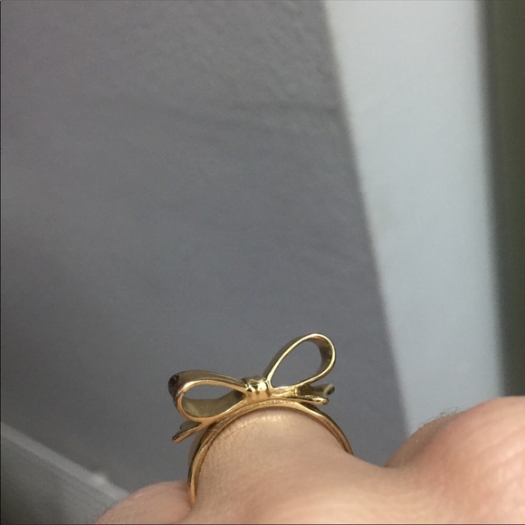 Kate spade bow ring, bow earrings and bangle - Picture 4 of 7